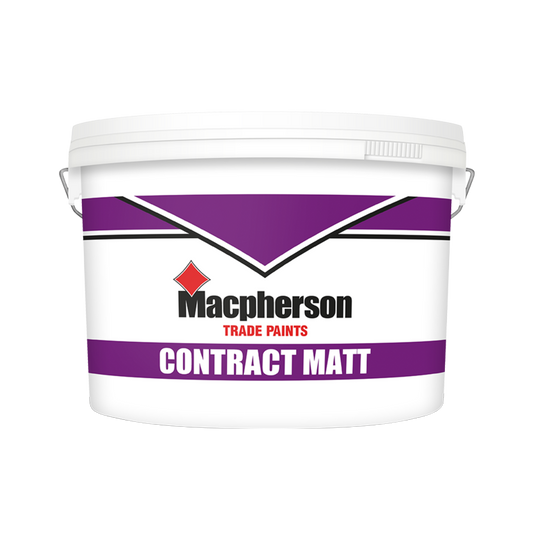 Macpherson Contract Matt 10L Brilliant White