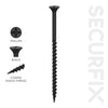 Securfix Drywall Screws 6 x 1 ¼"-3.5 x 32mm | Pack of 1000