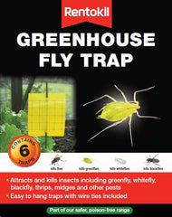 Rentokil Greenhouse Fly Trap 6 Traps