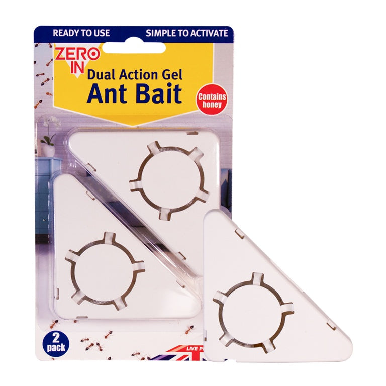 Zero In Dual Action Ant Bait Gel Twinpack