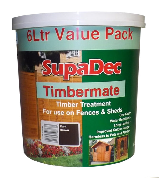 SupaDec Timbermate 5L Dark Brown
