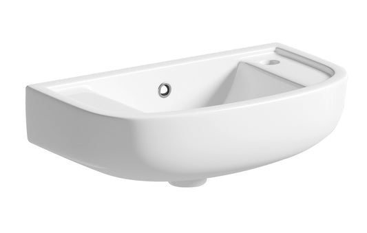 SP Cloakroom Collection Wall Basin 500mm W: 500mm H: 180mm D: 300mm