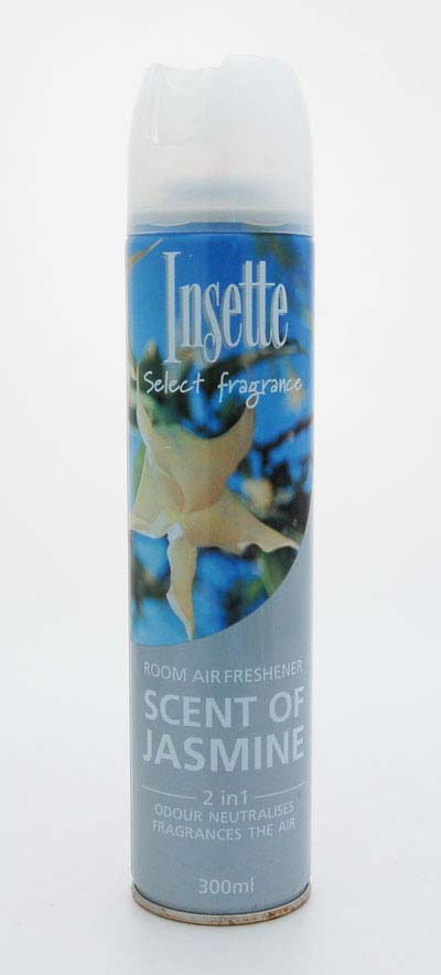 Insette 2 in 1 Air Freshener 300ml Scent of Jasmine