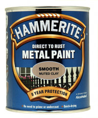 Hammerite Metal Paint Smooth 750ml Muted Clay