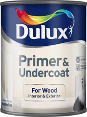 Dulux Primer & Undercoat For Wood 750ml
