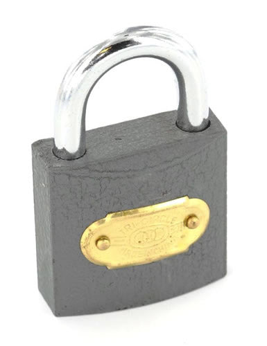 Securit Tricircle Iron Padlock Brass Cylinder 32mm