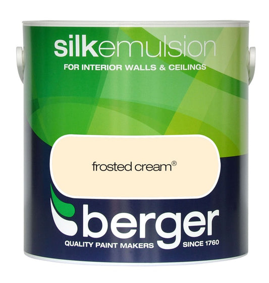 Berger Silk Emulsion 2.5L Frosted Cream