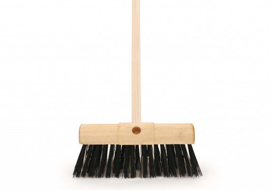 Hill Brush Saddle Back Broom & Handle 13"