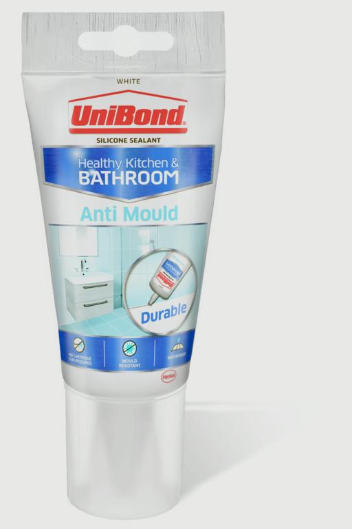 UniBond Anti Mould Kitchen & Bathroom Tube 150g White