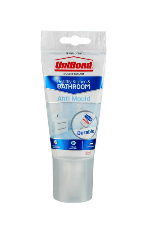 UniBond Anti Mould Kitchen & Bathroom Tube 150g White