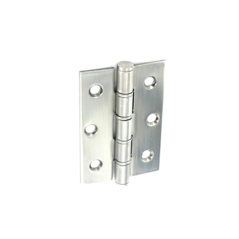 Securit Polished Stainless Steel Hinges 75mm 1 Pair