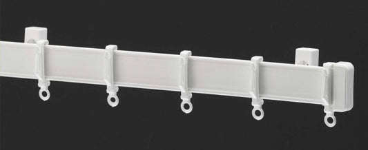 Harrison Drape Standard Drape Curtain Track 120cm White