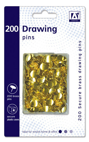 Anker Drawing Pins In Hardcase Pack 200