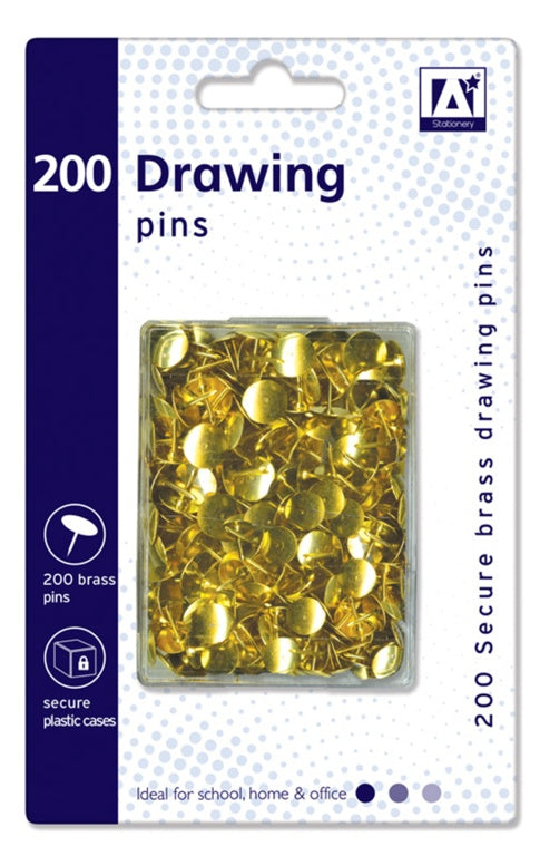 Anker Drawing Pins In Hardcase Pack 200