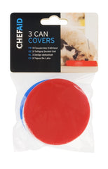 Chef Aid Pet Can Covers (Pack of 3) 7.5cm