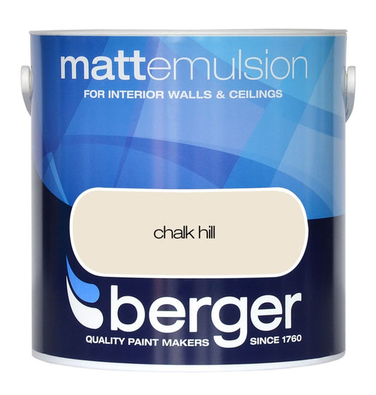 Berger Matt Emulsion 2.5L Chalk Hill