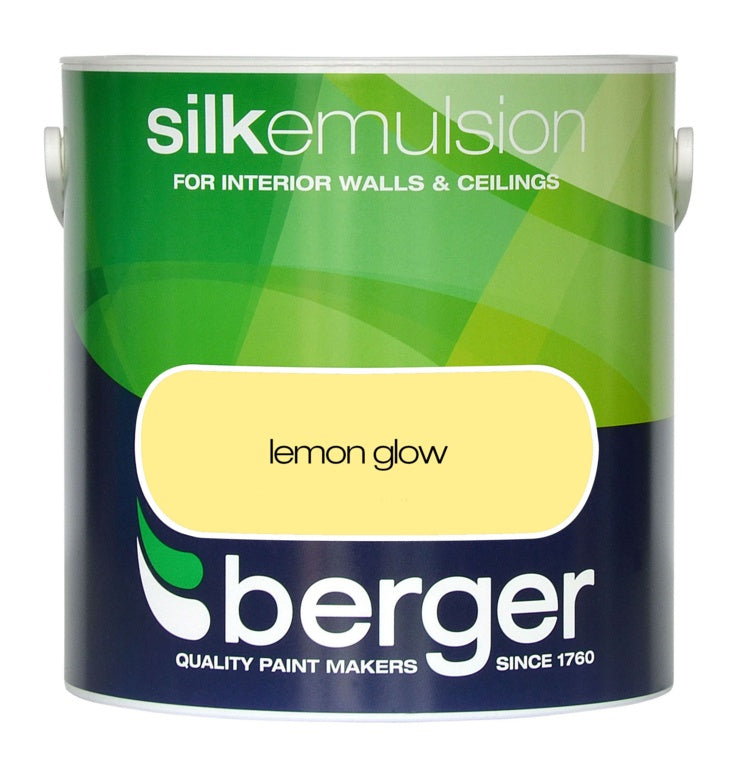 Berger Silk Emulsion 2.5L Lemon Glow