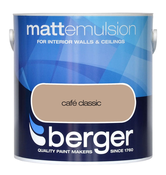 Berger Matt Emulsion 2.5L Cafe Classic