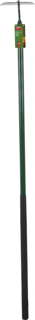 Ambassador Carbon Steel Draw Hoe Length: 142cm. Foam Handle Length: 61cm