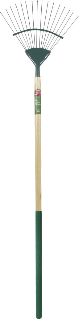 Ambassador Carbon Steel Lawn Rake Length: 166cm. Foam Handle Length: 61cm
