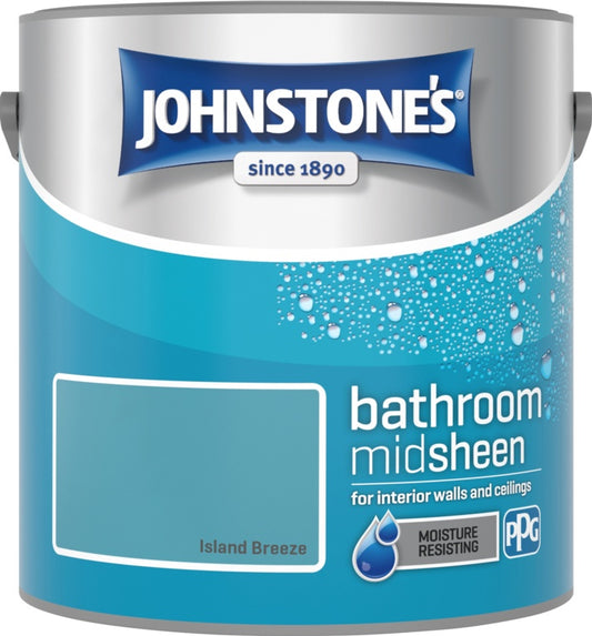 Johnstone's Bathroom Midsheen 2.5L Island Breeze