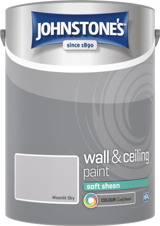 Johnstone's Wall & Ceiling Soft Sheen 5L Moonlit Sky