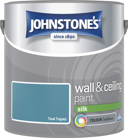 Johnstone's Wall & Ceiling Silk 2.5L Chapel Stone