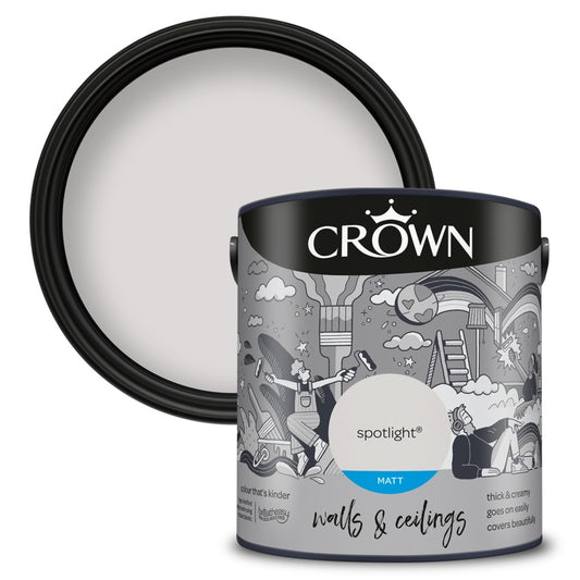 Crown Walls & Ceilings Matt 2.5L Cloud Burst
