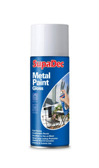 SupaDec Metal Spray Paint 400ml Matt Black