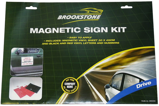 Brookstone Drive Magnetic Sign Kit