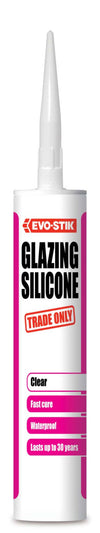 Evo-Stik Glazing Silicone Clear