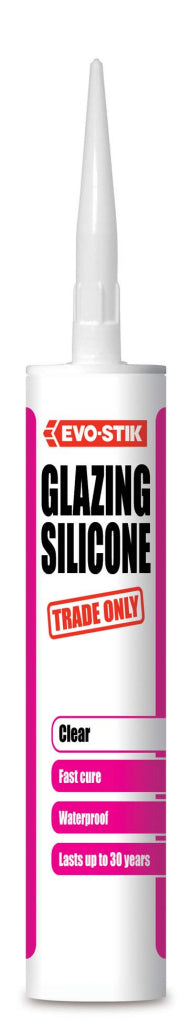 Evo-Stik Glazing Silicone Clear