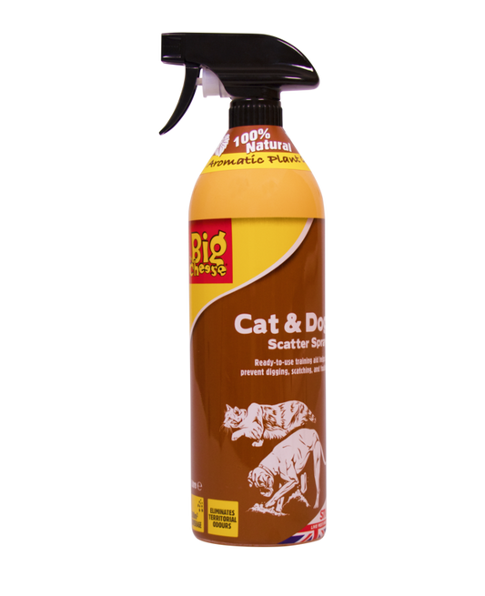 The Big Cheese Cat Scatter Spray 1L