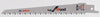 Bosch Reciprocating Saw Blades 6TPI Pack 5 150mm