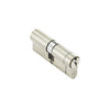 Smiths Locks BS 1* Star Euro Double Cylinder Nickel 40 x 45mm
