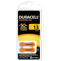 Duracell Hearing Aid Battery 13 Pack 6
