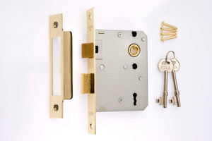 Era 3 Lever Sashlock 3" Chrome Effect Chrome Effect 64mm