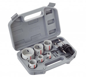 Bosch Plumber's HSS Bi Metal Holesaw Kit 9 Piece