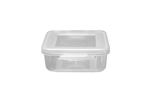 Beaufort Food Container Square Hinged Lid 165ml Clear