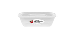 Ultra Food Container Rectangular Clipped Lid 1L