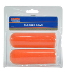 SupaDec Flocked Foam Rollers 2 Piece