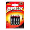 Eveready Super Heavy Duty Batteries AAA Pack 4