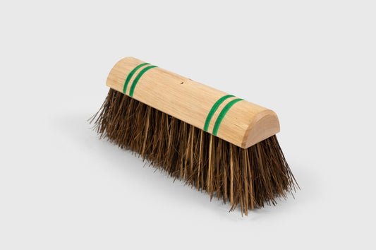Hill Brush Broom Domestic Bass Mix, Striped 10.5" x 3"