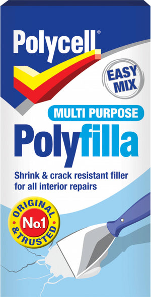 Polycell Polyfilla Multi Purpose White Powder Filler 450g Box