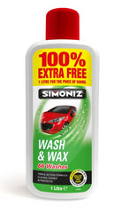 Simoniz Wash & Wax 500ml Plus 100% FREE