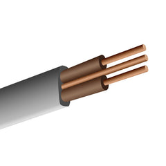 Doncaster Cable Flat Twin & Earth 1.5mm Double Brown 100m Drum