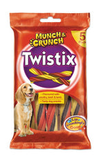 Munch & Crunch Tri-Colour Twistix 5 Pack