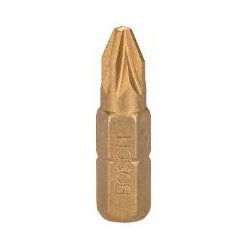 Bosch Extra Hard PZ2 Screwdriver Bits 25mm, Pack 25