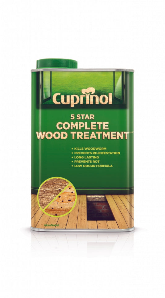 Cuprinol 5 Star Complete Wood Treatment 1L