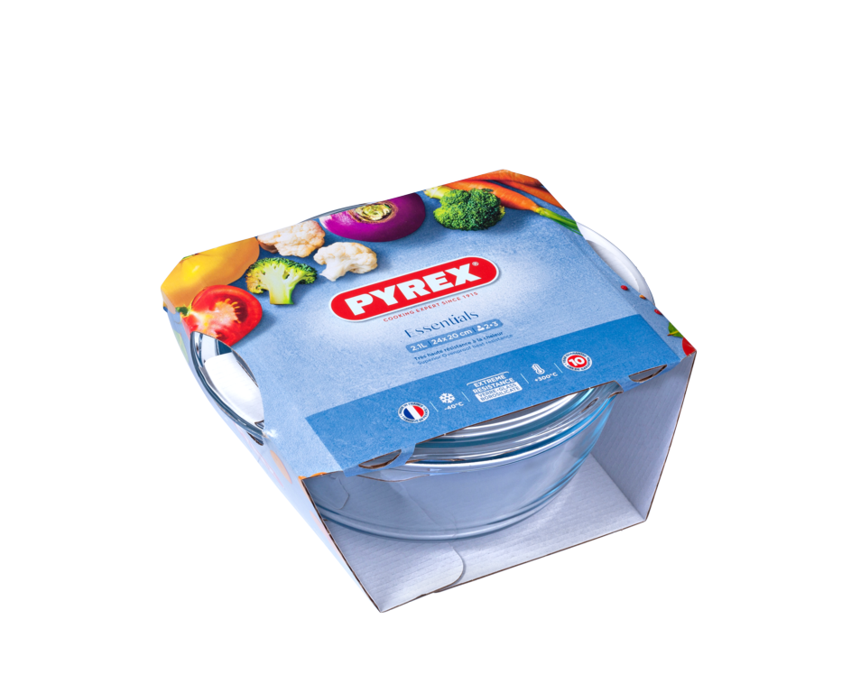 Pyrex Essentials Round Casserole 2.1L